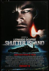 1k686 SHUTTER ISLAND February advance DS 1sh '10 Scorsese, DiCaprio, someone is missing!