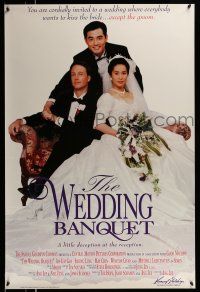1k825 WEDDING BANQUET 1sh '93 Ang Lee, Ah-Leh Gua, Sihung Lung, Mitchell Lichtenstein!