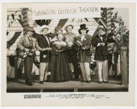 1m192 CALIFORNIA FIREBRAND 8x10.25 still '48 Monte Hale, Adrian Booth & co-stars at outdoor theater
