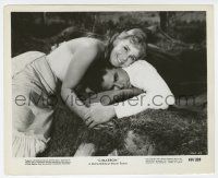 1m212 CIMARRON 8.25x10.25 still '60 romantic c/u of Glenn Ford & pretty Maria Schell!