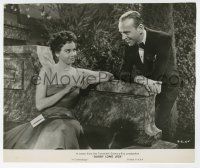 1m247 DADDY LONG LEGS 7.5x9 still '55 Fred Astaire & sexy Leslie Caron smile at each other!