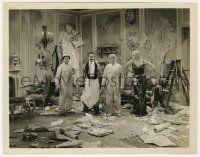 1m258 DAY AT THE RACES 8x10.25 still '37 Groucho & house painters Chico & Harpo demolish a room!