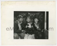 1m324 FLAME OF NEW ORLEANS 8.25x10 still '41 Marlene Dietrich between Roland Young & Bruce Cabot!