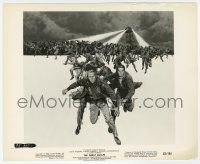 1m403 GREAT ESCAPE 8.25x10 still '63 McCarthy art of Steve McQueen & co-stars used on posters!