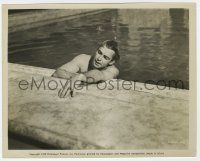 1m406 GREAT GATSBY 8x10 still '49 Alan Ladd as Jay Gatsby in swimming pool, F. Scott Fitzgerald!
