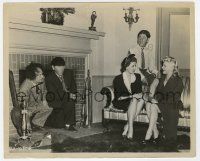 1m428 HE COOKED HIS GOOSE 8.25x10 still '52 Three Stooges Moe, Larry & Shemp watch sexy girls!