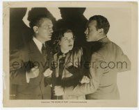 1m456 HOUSE OF FEAR 8x10.25 still '39 Irene Hervey stops fight between Gargan & Dinehart!