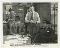 1m500 INVISIBLE STRIPES 8.25x10 still '39 George Raft & Humphrey Bogart by bookie's office!
