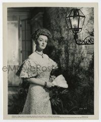 1m588 LITTLE FOXES 8.25x10 still R45 great portrait of Bette Davis standing in dress with fan!
