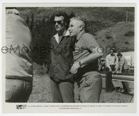 1m612 MAGNUM FORCE candid 8.25x10 still '73 Clint Eastwood in sunglasses with director Ted Post!