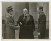 1m614 MALTESE FALCON 8.25x10 still '41 Humphrey Bogart gives Elisha Cook's gun to Greenstreet!