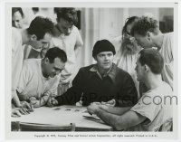 1m693 ONE FLEW OVER THE CUCKOO'S NEST 8x10.25 still '75 Nicholson shows the guys his sexy cards!