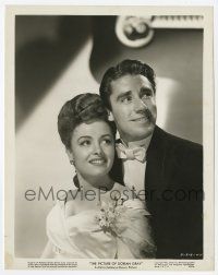 1m719 PICTURE OF DORIAN GRAY 8x10.25 still '45 portrait of pretty Donna Reed & Peter Lawford!