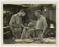 1m757 RED DUST 8x10.25 still '32 angry Clark Gable & Tully Marshall confront Donald Crisp!