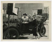 1m817 SHOW PEOPLE 8x10 still '28 Marion Davies filmed in car on Hollywood set!