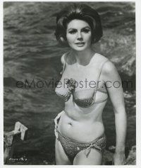 1m882 SYLVA KOSCINA 8x10 still '67 the sexy Italian actress in bikini from Deadlier Than The Male!