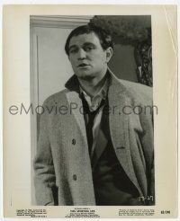 1m910 THIS SPORTING LIFE 8.25x10 still '63 waist-high close up of Richard Harris, Lindsay Anderson