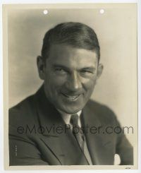 1m955 VICTOR MCLAGLEN 8x10 still '30s wonderful head & shoulders portrait in suit & tie by Kahle!