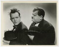 1m966 WAY OUT WEST 8x10.25 still '37 wonderful close up of Stan Laurel & Oliver Hardy!