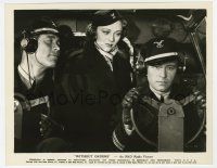 1m982 WITHOUT ORDERS 8x10.25 still '36 Sally Eiler between Robert Armstrong & Ward Bond in plane!
