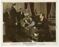 1m076 WUTHERING HEIGHTS color-glos 8x10 still '39 Olivier breaks into party w/wounded Merle Oberon!