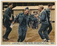 1m037 GREAT ESCAPE color English FOH LC '63 Gordon Jackson & Angus Lennie celebrating 4th of July!