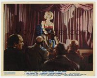 1m038 GREAT ST. TRINIAN'S TRAIN ROBBERY color English FOH LC '66 bald old men leering at stripper!