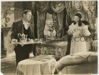 1m333 FOREVER & A DAY 7.25x9.5 still '43 butler Charles Laughton is disturbed by Jessie Matthews!