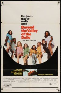 1p089 BEYOND THE VALLEY OF THE DOLLS 1sh '70 Russ Meyer's girls who are old at twenty!