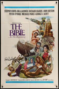 1p090 BIBLE 1sh '67 La Bibbia, John Huston as Noah, Boyd as Nimrod, Ava Gardner as Sarah