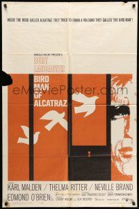 1p099 BIRDMAN OF ALCATRAZ 1sh '62 Burt Lancaster in John Frankenheimer's prison classic!