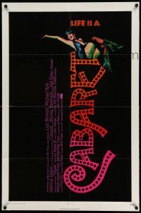 1p149 CABARET 1sh '72 singing & dancing Liza Minnelli in Nazi Germany, directed by Fosse!