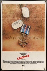 1p164 CATCH 22 1sh '70 directed by Mike Nichols, based on the novel by Joseph Heller!