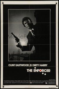 1p291 ENFORCER 1sh '76 photo of Clint Eastwood as Dirty Harry by Bill Gold!