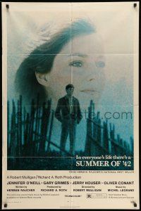 1p881 SUMMER OF '42 1sh '71 in everyone's life there's a summer like this, Jennifer O'Neill!