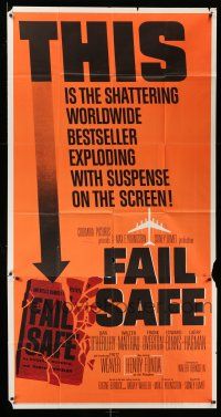 1r775 FAIL SAFE 3sh '64 directed by Sidney Lumet, from Eugene Burdick's best-selling novel!