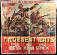 1r120 DESERT RATS 6sh '53 Richard Burton leads Australian & New Zealand soldiers against Nazis!