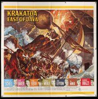1r137 KRAKATOA EAST OF JAVA 6sh '69 the day that shook the Earth to its core, Frank McCarthy art!