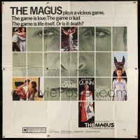 1r144 MAGUS 6sh '68 Michael Caine, Anthony Quinn, Candice Bergen, Anna Karina, the game is life!