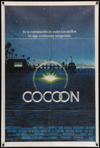 1r264 COCOON Argentinean '85 Ron Howard classic sci-fi, great artwork by John Alvin!