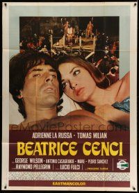1r482 CONSPIRACY OF TORTURE Italian 1p '73 Lucio Fulci, daughter wants to kill her father!