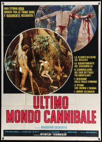 1r577 LAST SURVIVOR Italian 1p '78 Italian modern man & woman vs primitive cannibals, gruesome!