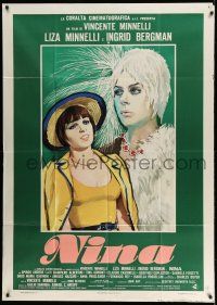 1r599 MATTER OF TIME Italian 1p '76 different image of Liza Minnelli with ruby necklace, Nina!