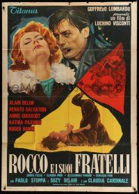 1r644 ROCCO & HIS BROTHERS Italian 1p '60 Luchino Visconti's Rocco e I Suoi Fratelli, different!