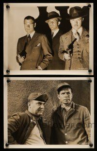 1s939 LET 'EM HAVE IT 2 8x10 stills '35 images of gunmen & prisoners, Richard Arlen & Bruce Cabot!
