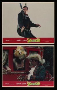 1s079 SMORGASBORD 2 8x10 mini LCs '83 Jerry Lewis' Smorgasbord, wacky images of the star/director!