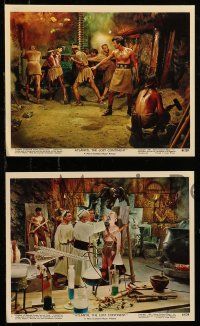 1s054 ATLANTIS THE LOST CONTINENT 3 color 8x10 stills '61 George Pal underwater sci-fi!