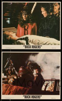 1s044 BUCK ROGERS 4 8x10 mini LCs '79 classic sci-fi comic strip, sexy Pamela Hensley, Henry Silva