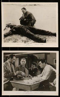 1s621 ENEMY FROM SPACE 6 8x10 stills '57 Brian Donlevy, Quatermass Xperiment sequel, burning man!