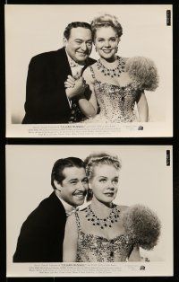 1s243 LILLIAN RUSSELL 12 8x10 stills '40 gorgeous Alice Faye, Don Ameche, Henry Fonda & more!